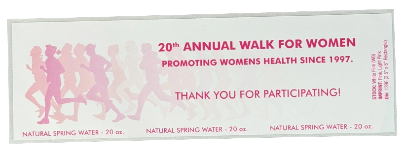 Women's Walk event sticker