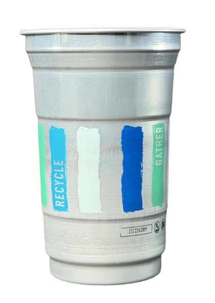 Thumbnail for rotating branded reusable aluminum cup video
