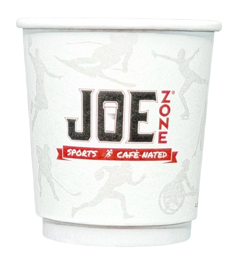 Joe Zone Sports custom double wall paper cup